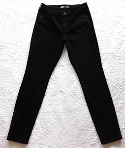 Old Navy 2020 ― Gr. 10 ― POP ICON SKINNY HIGH RISE Black Denim Jeans ― #CR53 - Bild 1 von 6