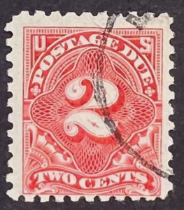 US STAMPS #J60 2c POSTAGE DUE USED cv $75 - Picture 1 of 2