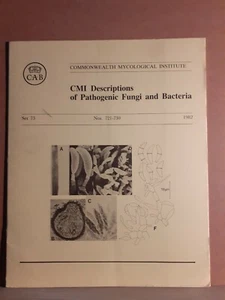 CMI descriptions of pathogenic fungi and bacteria - set 73 nos. 721-730 1982 - Picture 1 of 1