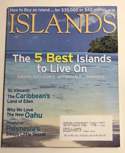 Islands An International Magazine Back Issue July/August 2005, St. Vincent, Oahu - Imagen 1 de 3