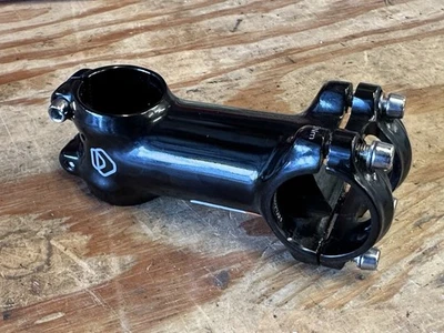 Dimension Threadless Stem 31.8mm Clamp 7º degree angle 80mm length black - Image 1 of 2