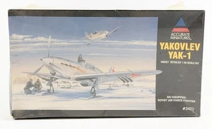 Kit Modelo Jet de Combate Yakovlev Yak-1 Escala 1/48 - Miniaturas Precisas 3423 - Imagen 1 de 7