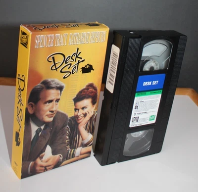 Desk Set VHS Movie Spencer Tracy Katharine Hepburn - Image 1 of 4