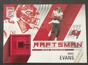 2021 Panini Donruss Elite Craftsman Jerseys Mike Evans #CJ1 Tampa Bay Buccaneers - Picture 1 of 2
