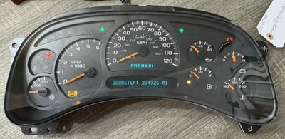 *RECONSTRUIDO* CUADRO DE INSTRUMENTOS SILVERADO YUKON SIERRA TAHOE 2003-2006 234k Foto 1 de 4