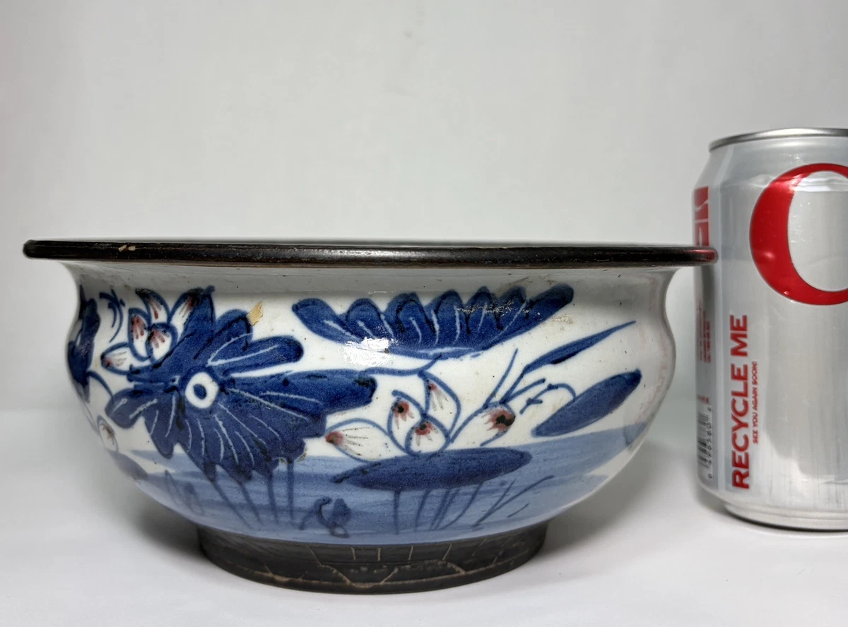 1900 - 1940年中国古董蓝色瓷器和陶器碗| eBay