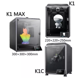 Creality K1/K1 Max/K1C 3D-Drucker, 600 mm/s Max Hochgeschwindigkeitsdruck automatisches Nivellieren - Bild 1 von 30