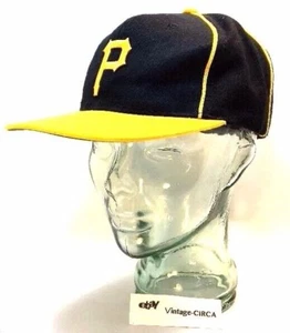 *RARO* PITTSBURGH PIRATES Gorra de sombrero de béisbol de OTTO Tamaño ajustable MLB VINTAGE - Imagen 1 de 12