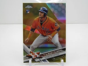 YULIESKI GURRIEL 2017 TOPPS CHROME UPDATE ROOKIE GOLD REFRACTOR #50/50!- ASTROS! - Picture 1 of 2