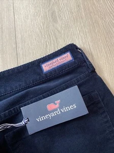 Vineyard Vines Corduroy Pants Navy Blue Pants Size 31 Measures 32x32 New - Picture 1 of 9
