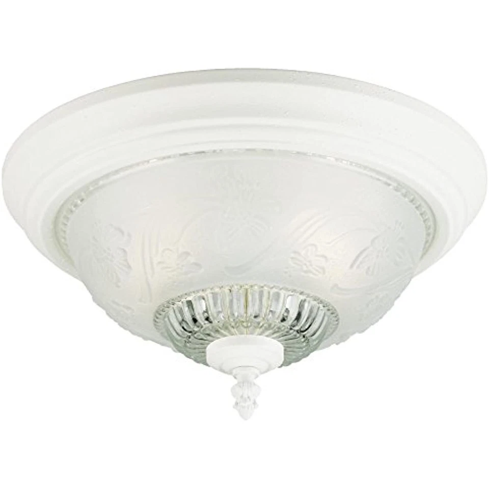 Westinghouse Lighting 2-light Ceiling Fixture White