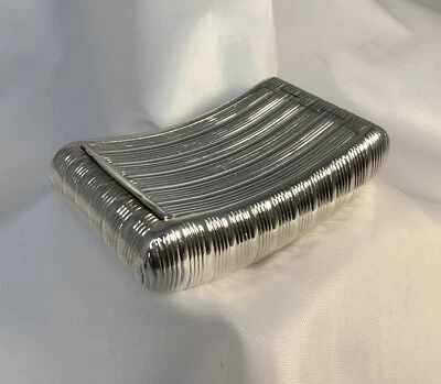 CAJA RAPÉ/BARATIJA/PÍLDORAS ANTIGUA GEORGE lll HM CAÑA DE PLATA 'JOHN SHAW' 1812 Foto 1 de 4