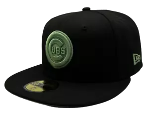 Chicago Cubs MLB 59FIFTY Fitted Cap World Series Black Neon Green von New Era - Bild 1 von 2