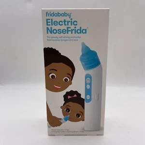FridaBaby NoseFrida Electric Nasal Aspirator Rechargeable White NIB - Picture 1 of 6