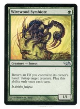 Duel Decks : Elves vs Goblins ** 4x Wirewood Symbiote x4 ** Mtg Magic (EX+/NM-)