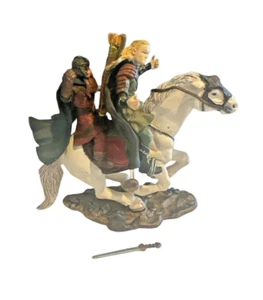 Lord of the Rings Legolas & Gimli on Horseback Warriors And Battle Beasts - Picture 1 of 4
