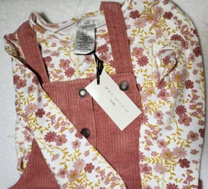 Max Studio Kinder Wide Wale Cord Pullover & Langarm Neu mit Etikett Größe 2T hellbraun - Bild 1 von 7