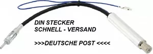 Phantomeinspeisung Antennenadapter Autoradio DIN 12V Verstärker für VW SEAT AUDI - Bild 1 von 9