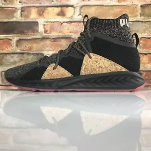 PUMA Limited Edition Ignite Evoknit Black Cork Mens 11.5 Training Running Shoes - Picture 1 of 12