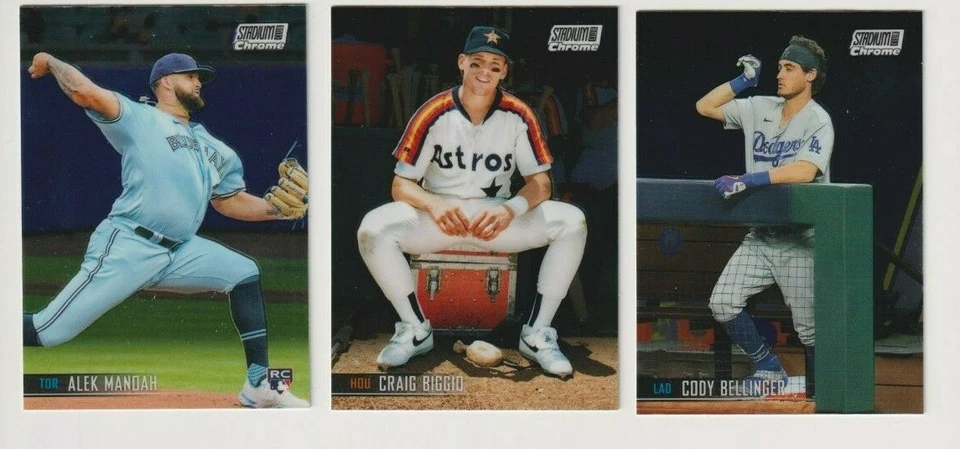 2021 Topps Stadium Club Chrome Baseball BASE & RC'S Choose Finish Set #200-400 - Image 1 of 1