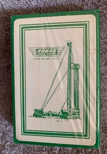 NOMAD Service Company,OIL DRILLING Long Beach CA,Playing Cards Vintage UNOPENED! - Picture 1 of 3