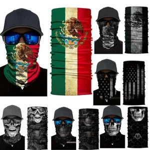 Bandana tubo ghetta collo pesca copertura viso collo polvere sciarpa ciclismo copricapo UV - Foto 1 di 37