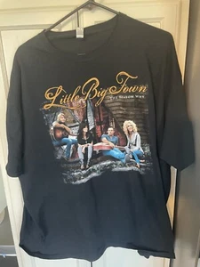 Little Big Town Gildan Shirt 2XL Black The Reason Why Concert Tee - Picture 1 of 5