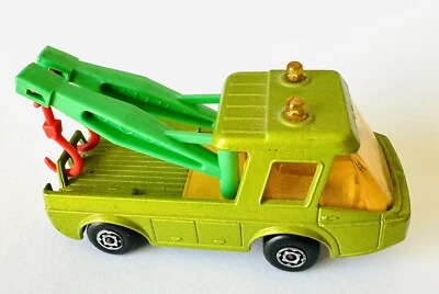 Vintage Matchbox 1976 Superfast #74 Toe Joe Wrecker Tow Truck 1:64 Diecast - Image 1 of 4
