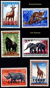 EBS Congo (Kinshasa) 1960 - African Animals - CD 29/36 - MNH** - Picture 1 of 7