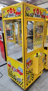 TOY TAXI Claw Crane Plush Stuffed Animal Prize Redemption Arcade Machine (T6) - Picture 1 of 7
