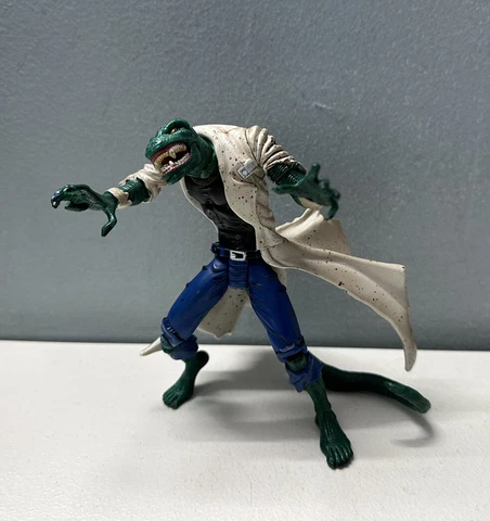 1997 Spiderman LIZARD Dr. Curtis Connors Vintage Marvel 6" Action Figure Toy Biz Cover