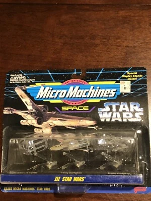1996 Galoob ~ Star Wars Micro Machines Space ~ III Star Wars (NEW IN THE PACKAGE - Image 1 of 2