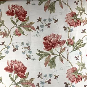 Colefax & Fowler Penhurst Cotton Linen Blend Floral Fabric Sold by the Yard - Picture 1 of 15