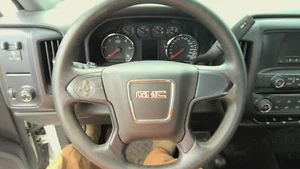 Steering Wheel 14 GMC SIERRA 1500 No Bagjet Blackh2r - Picture 1 of 1
