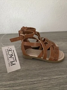The Children’s Place-little girls Strappy Sandals-size 4 - Picture 1 of 4