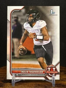 2022 Topps Bowman U - Taulia Tagovailoa 1st Bowman #32 - Picture 1 of 2