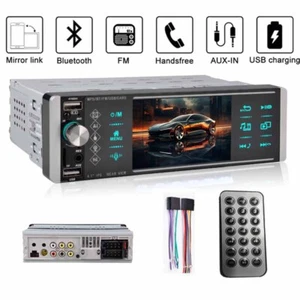 Autoradio Bluetooth Touch Screen Singolo 1 Din 4" Lettore MP5 Multimediale - Foto 1 di 15