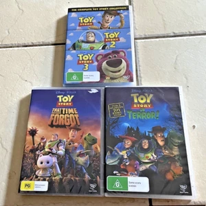 Toy Story 1, 2, 3 Toy Story That Time Forgot & Toy Story Of Terror! - Region 4 - Picture 1 of 8