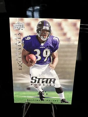 2008 Upper Deck Rookie Exclusives - #RE42 Ray Rice (RC) - Image 1 of 2