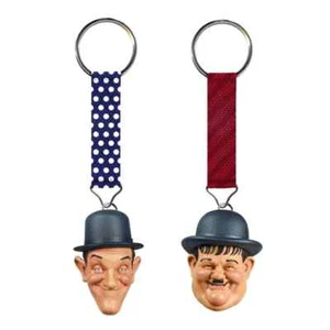Laurel and Hardy 3D Keychain Lanyard (set of 2) - Picture 1 of 3