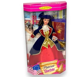Patriot Barbie 1996 American Stories Series Collector Edition Mattel Doll 17312  - Picture 1 of 5