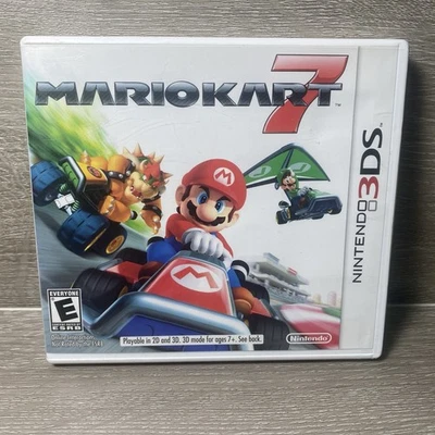 Mario Kart 7 - Nintendo 3DS Complete With Manual, Mariokart Authentic - Image 1 of 4