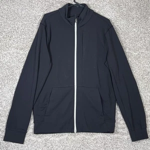 Lululemon Surge Jacket Mens Large Black Full Zip Workout Running Gym Outdoor - Picture 1 of 7