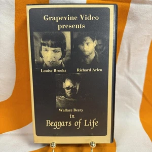 Rare Beggars of Life (1928) VHS - Classic Film by Grapevine Video Fast Free Ship - Imagen 1 de 6