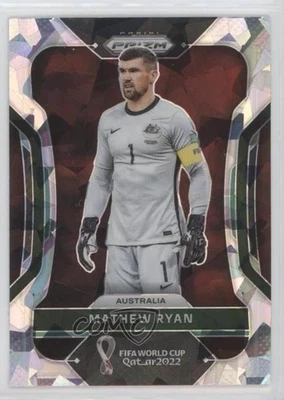2022 Panini Prizm World Cup Qatar Ice Prizm Mathew Ryan #286 - Image 1 of 2