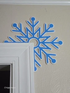 Weihnachten Schneeflocke Türhänger Türaufleger - Bild 1 von 1