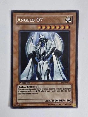Yugioh! Angelo 07 Rara Segreta Prima Edizione LOTD-IT092 Buone Condizioni Ita  - Immagine 1 di 4