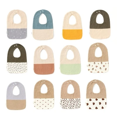 Baby Bibs Baby Bandana Dribble Bibs Cotton Soft Drool Bibs for Boys Girls Unisex - image 1 of 4