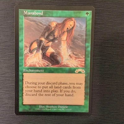 Manabond LP Exodus EX  English Regular MTG  - Image 1 of 2