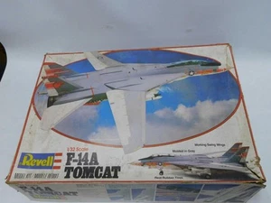 1/32 Revell Monograma Grumman F-14A Tomcat USN Jet Plástico Escala Modelo Kit 4712 - Imagen 1 de 2